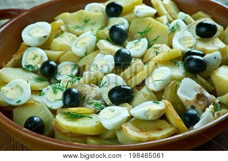 Portuguese Cod Fish Casserole
