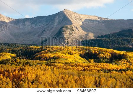 Scenic Beauty in The Rocky Mountains of Colorado