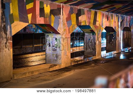 Russian underground, Structure Design Under the Bridge
