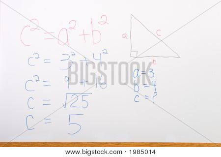 Matematica su lavagna