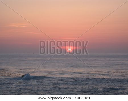 Fort Bragg California günbatımı 1