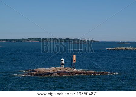 the City of Helsinki at the Baltic sea
