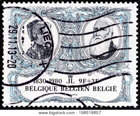 BELGIUM - CIRCA 1980: A stamp printed in Belgium from the 