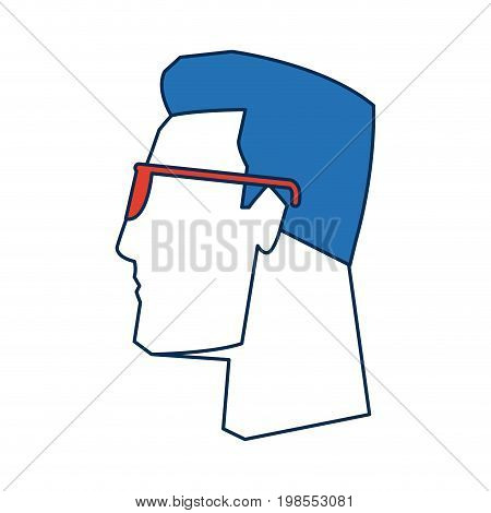 business man side view office worker manager