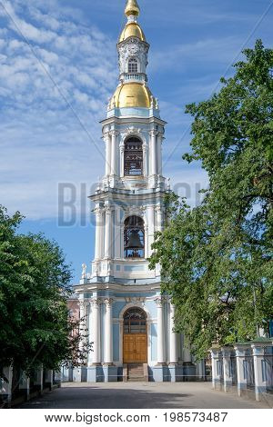the City of saint Petersburg in russia