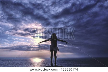 I want to be free from desolation and despair