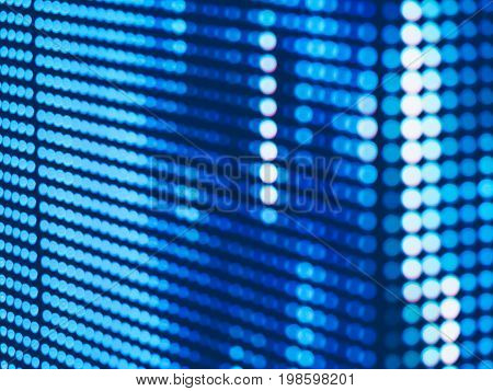 Photo technique image/ Abstract Pink color blur de focused of RGB led screen background, Digital art concept