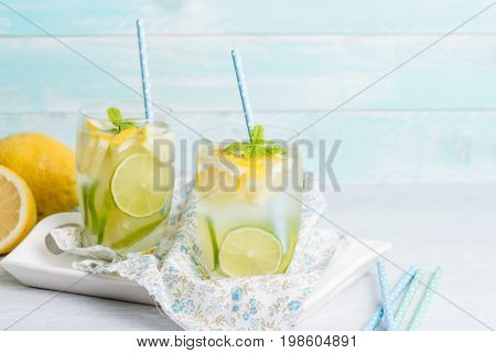 Summer Citrus Fruits Drink