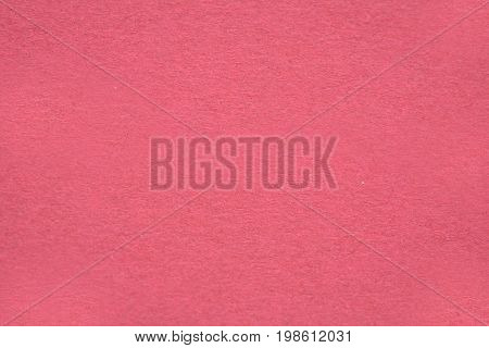 Red design paper background. Cotton paper texture.