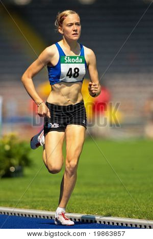 LINZ, AUSTRIA - campionato austriaco atletica 2 agosto: Jennifer Wenth (#48) vince le donne '