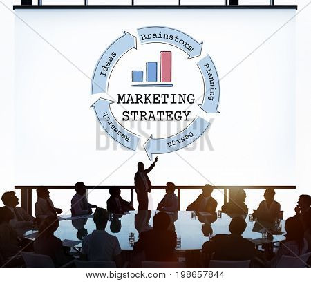 Business Venture Success Diagram Concept