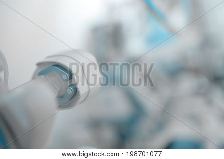 Medical device in the intensive care unit.