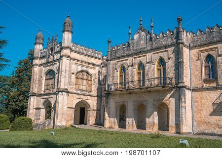 Dadiani Palace Located Inside A Park In Zugdidi, Georgia