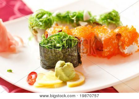 Sushi sul tavolo