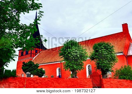 svaneke on the Island of Bornholm in denmark