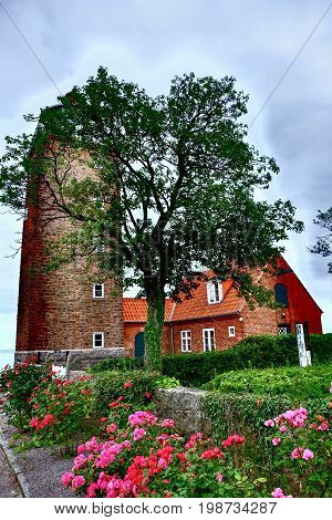 svaneke at the Island of Bornholm in denmark