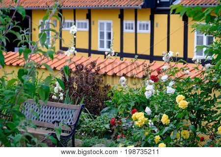 svaneke at the Island of Bornholm in denmark