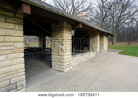 Groups may rent the historic Shorewood Grove Shelter, in  in the Hammel Woods Forest Preserve in Shorewood, Illinois, for picnics and other activities.