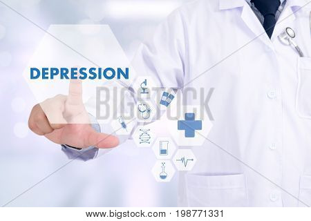 Depression Miserable Depressed , Depression And Its Consequences, Depressed Emotions Concept , Alone