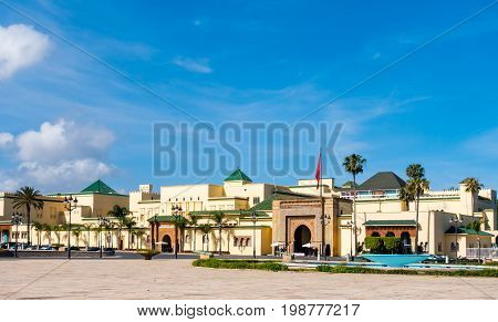 Royal Palace in Rabat Rabat-Salé-Zemmour-Zaer Morocco Maghreb Africa