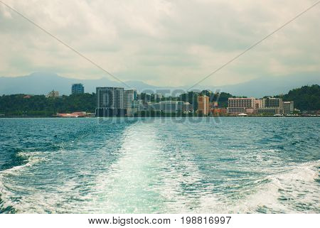 The View From The Boat. Kota Kinabalu, Sabah, Malaysia.
