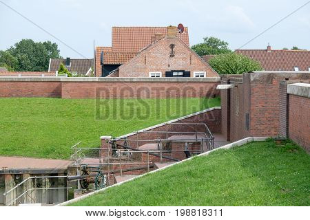 the village of ditzum in east frisia