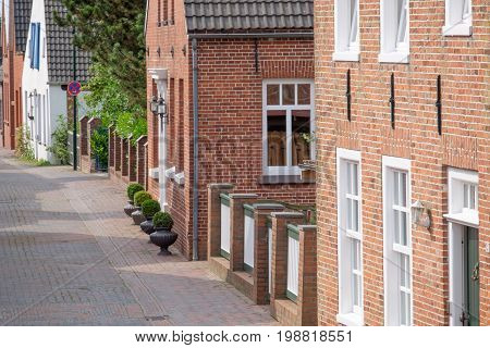 the village of ditzum in east frisia
