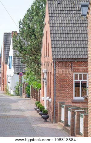 the village of ditzum in east frisia