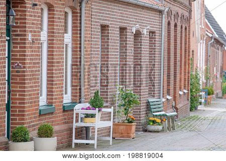 the village of ditzum in east frisia
