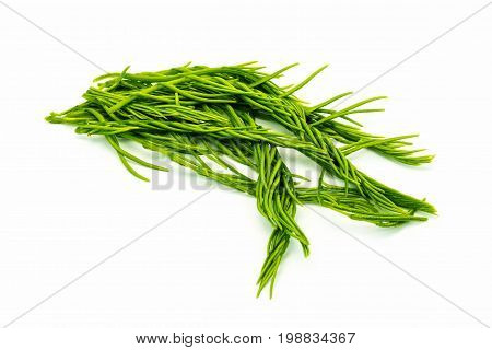 Cha Om Leaves green aromatic vegetable from Thailand