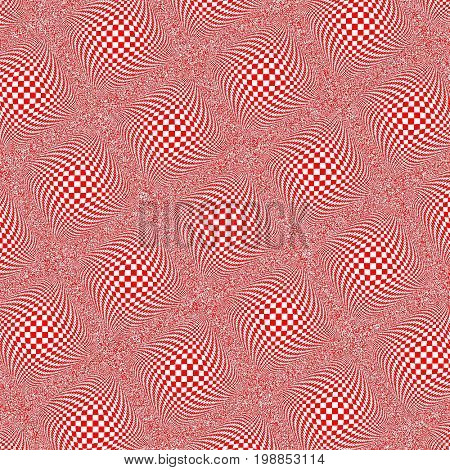 Red seamless pattern. Illustration design. Geometric pattern. Red background. Red texture