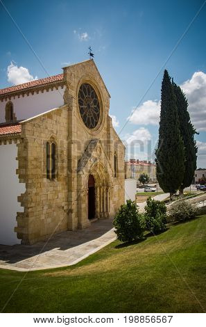 Sta Maria do Olival church in the city of Tomar in Portugal