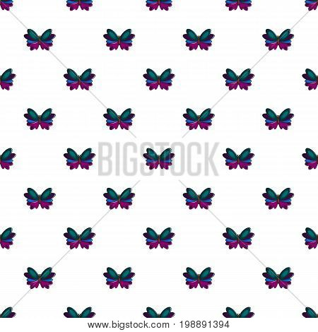 Butterfly demophoon pattern in cartoon style. Seamless pattern vector illustration