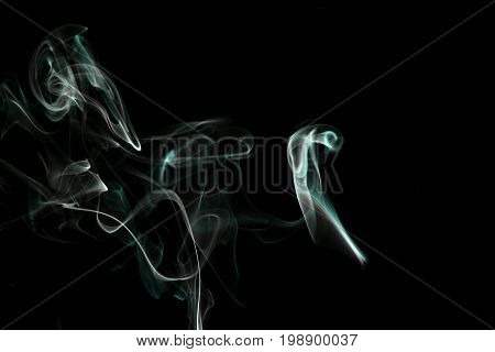 Smoke background / Smoke is a collection of airborne solid and liquid particulates and gases emitted when a material undergoes combustion or pyrolysis