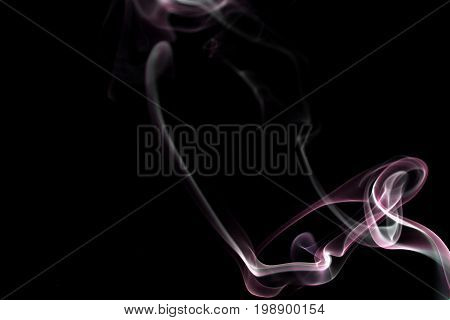 Smoke background / Smoke is a collection of airborne solid and liquid particulates and gases emitted when a material undergoes combustion or pyrolysis