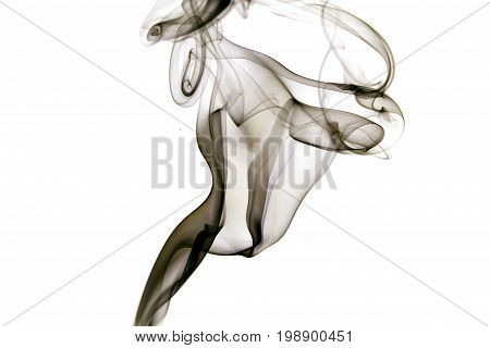 Smoke background / Smoke is a collection of airborne solid and liquid particulates and gases emitted when a material undergoes combustion or pyrolysis