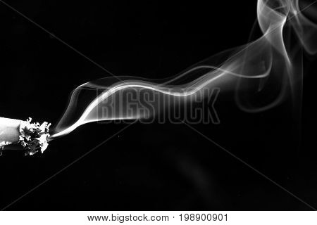 Smoke is a collection of airborne solid and liquid particulates and gases emitted when a material undergoes combustion or pyrolysis