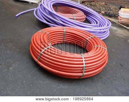 Reconstruction Of A Street With Instalation Of Pipes
