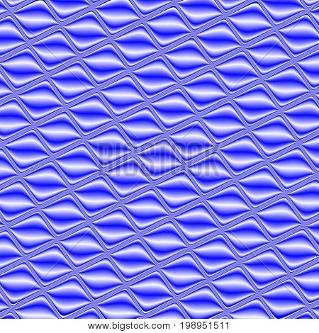 Blue seamless pattern. Illustration design. Geometric  diamond pattern. 