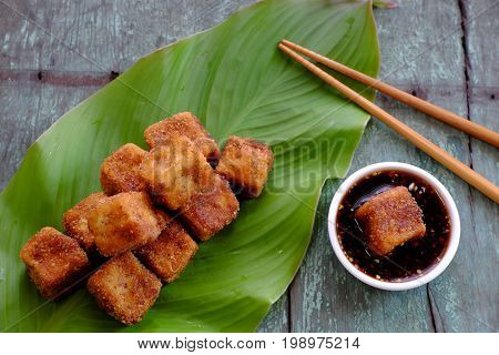 Vegetarian Food, Fried Tofu