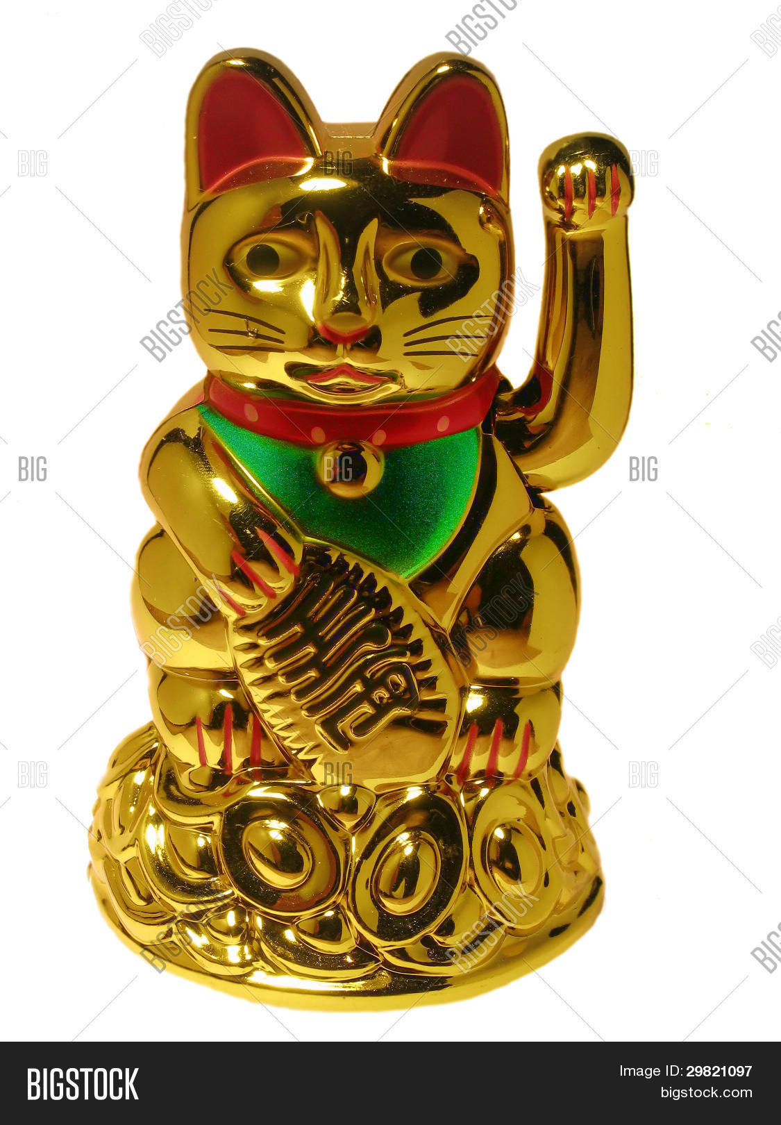 Chinese Lucky Cat On Image & Photo (Free Trial) Bigstock