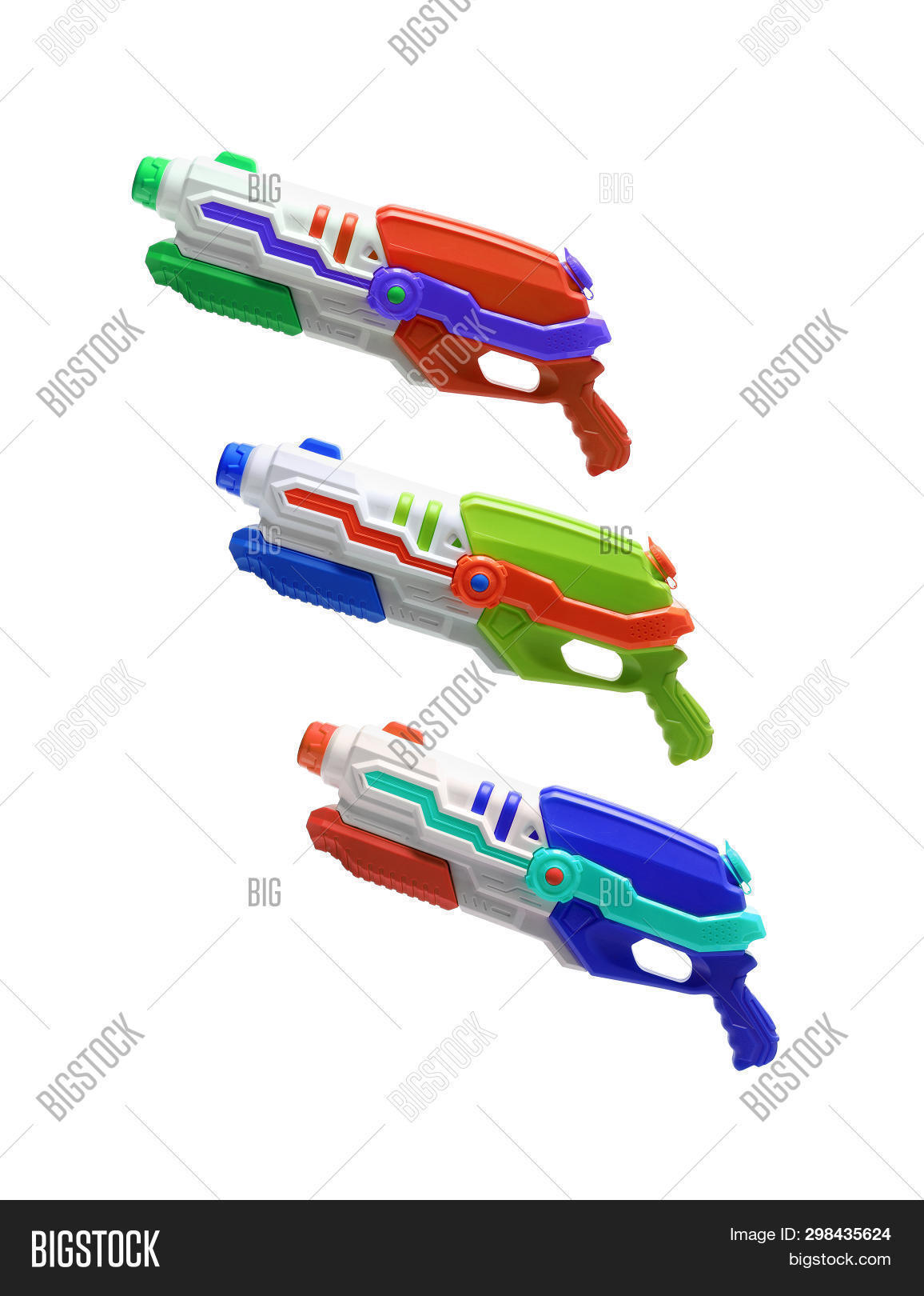 Plastic Toy Water Guns Image & Photo (Free Trial) Bigstock