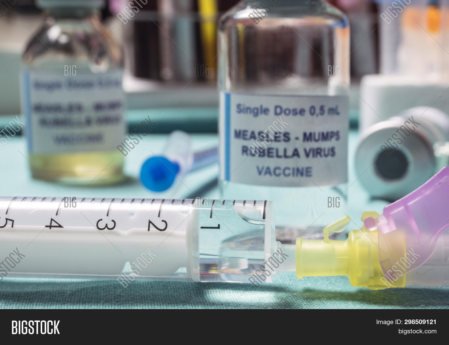 Different Vials Triple Image & Photo (Free Trial) Bigstock