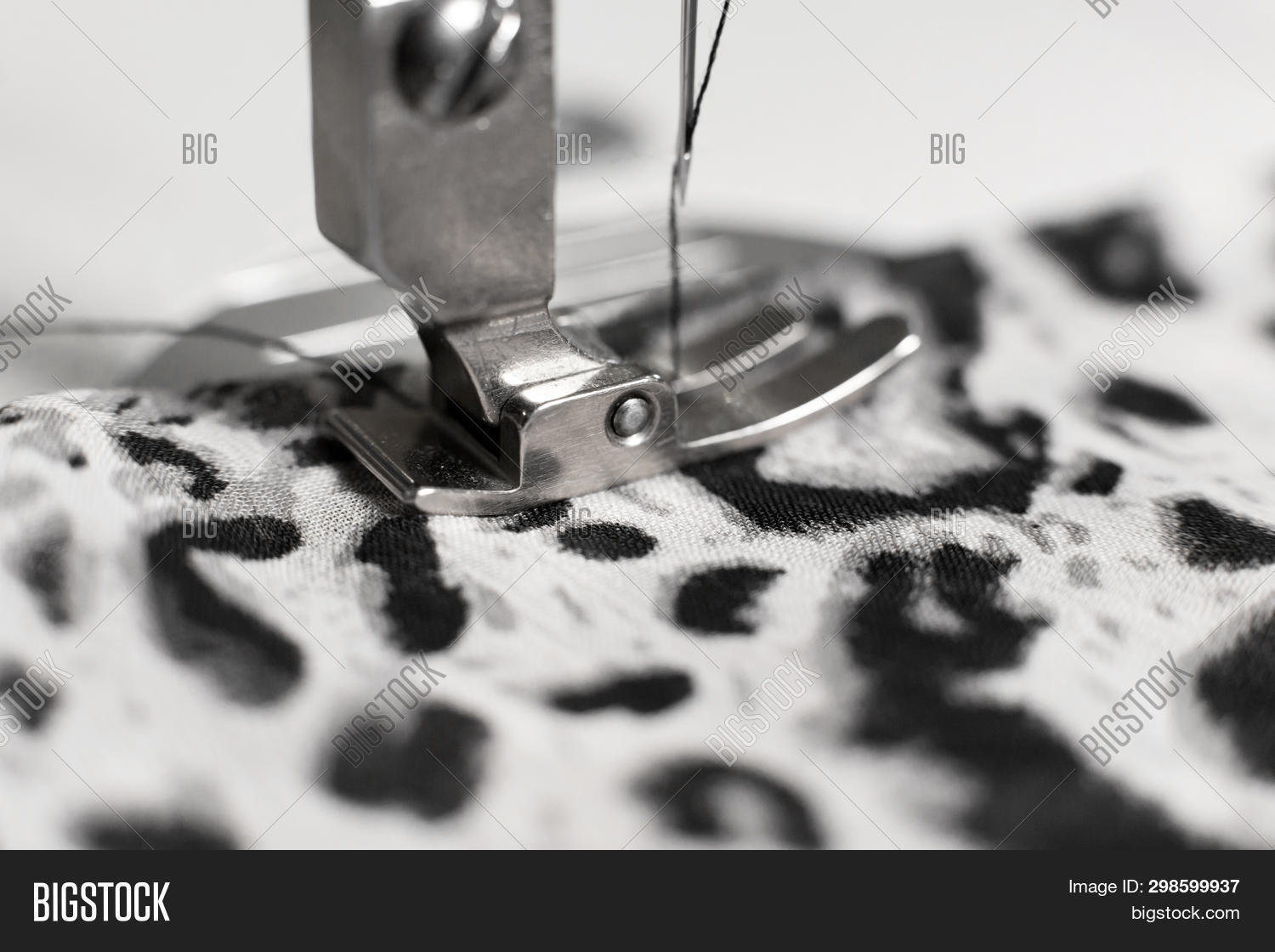 Sewing Machine Fabric Image & Photo (Free Trial) Bigstock