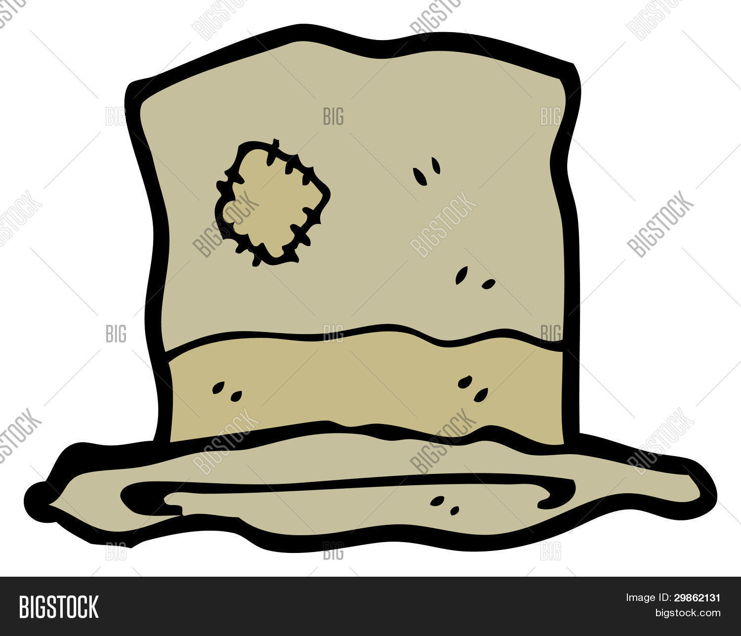 Hobo Top Hat Cartoon Image & Photo (Free Trial) | Bigstock
