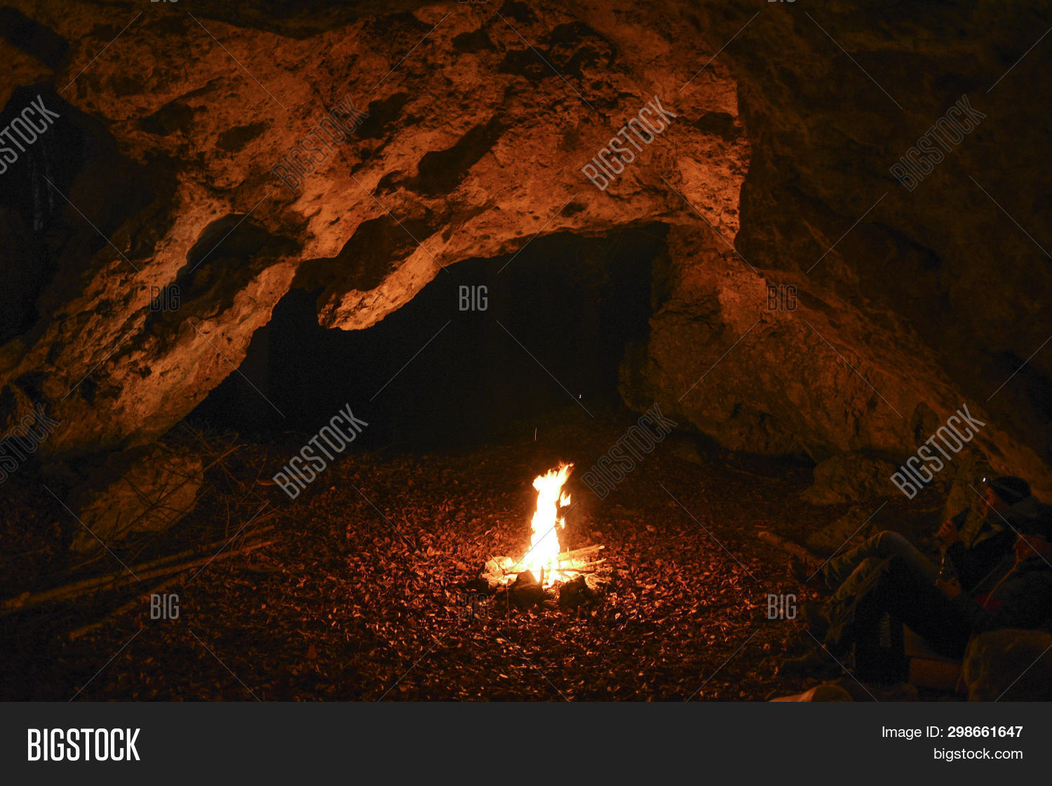 Campfire Cave. Image & Photo (Free Trial) Bigstock
