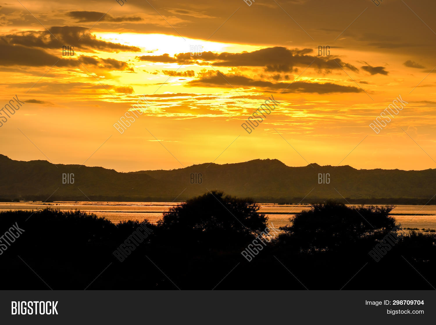 Morning Tample View Beautiful Morning View Image & Photo (Free Trial) | Bigstock