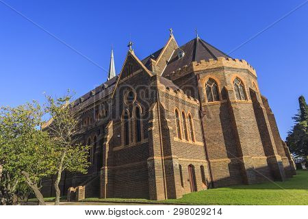 Rear And Side View Of Saints Mary And Joseph, A Catholic Cathedral Built In 1912 In The Federation G