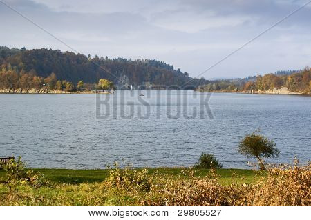 Solina Lake, Bieszczady, Polsko