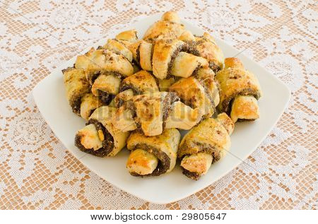 自家製 Rugelach (ユダヤ人のペストリー)